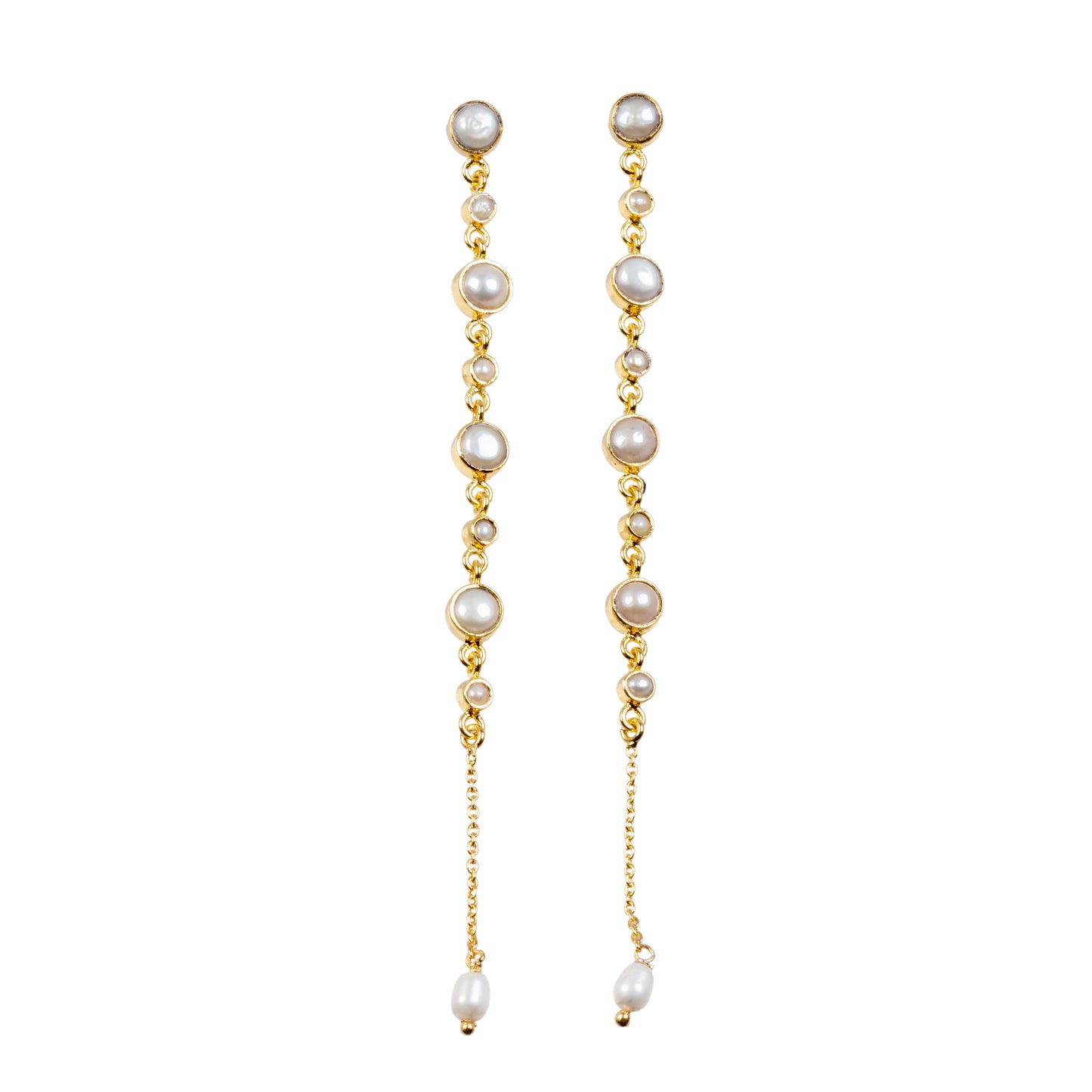 Pearl Chakra Earrings