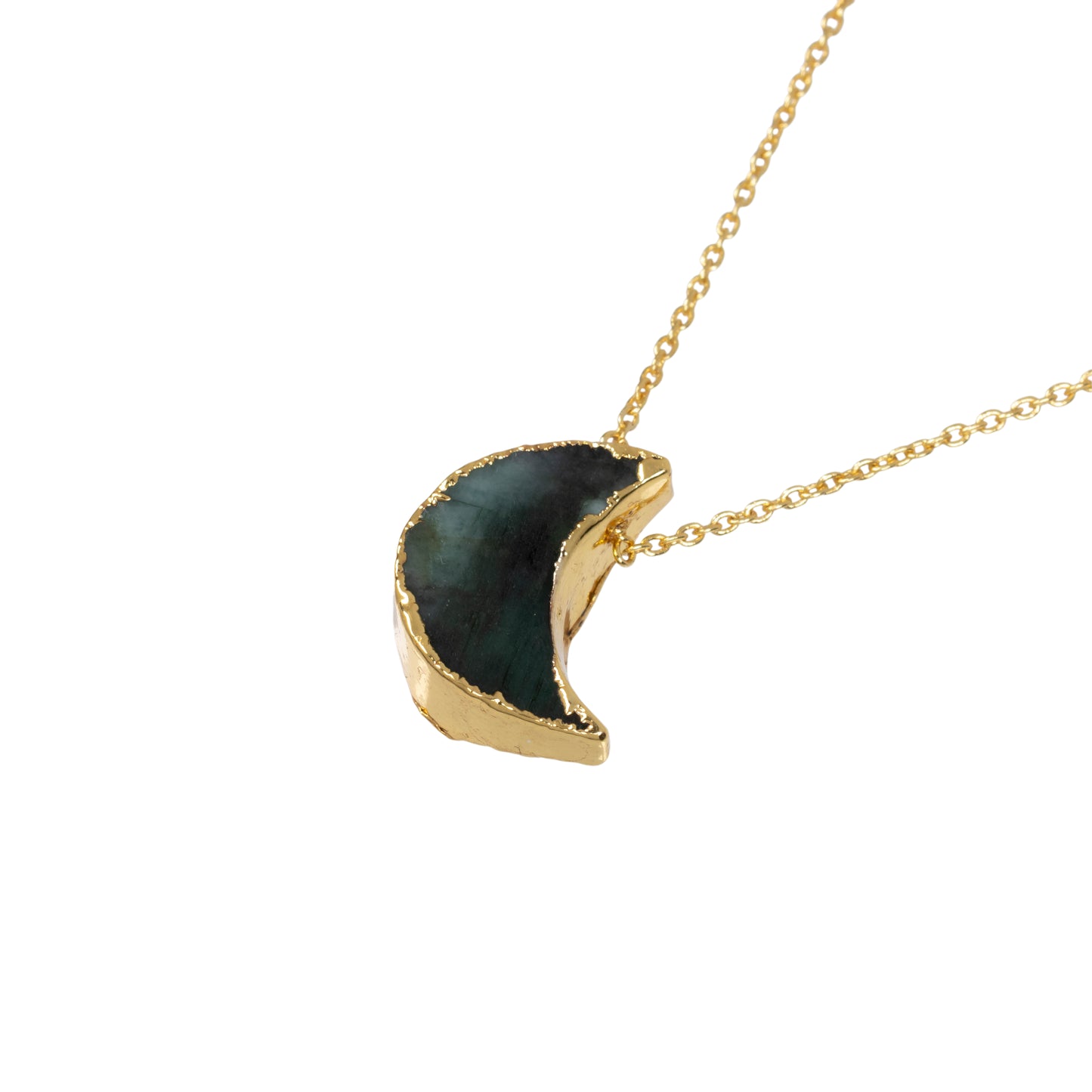 Luna Pendant: Emerald