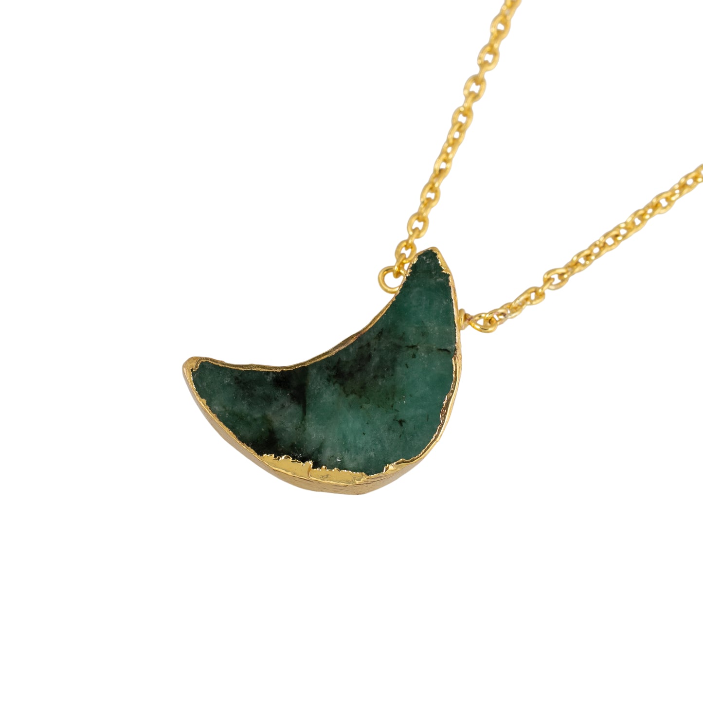 Luna Pendant: Emerald