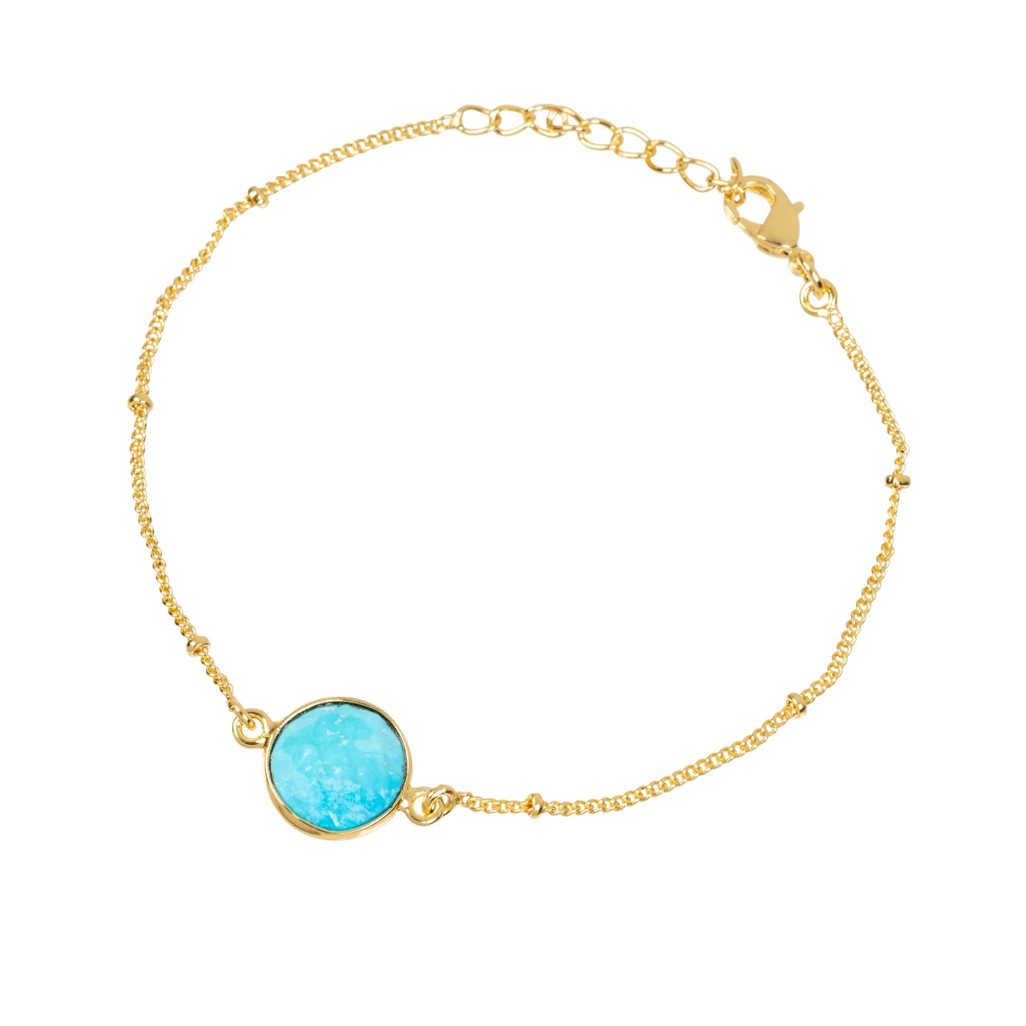 Turquoise Gem Bracelet