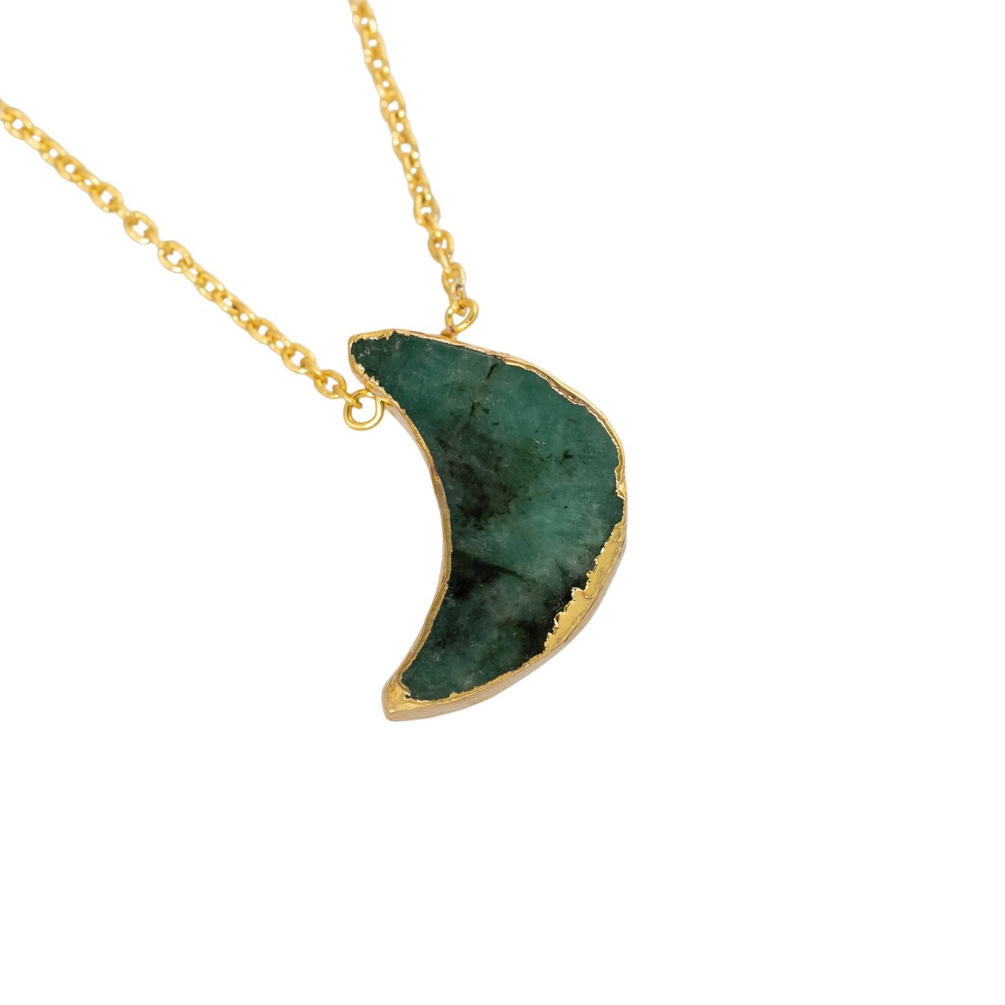 Luna Pendant: Emerald