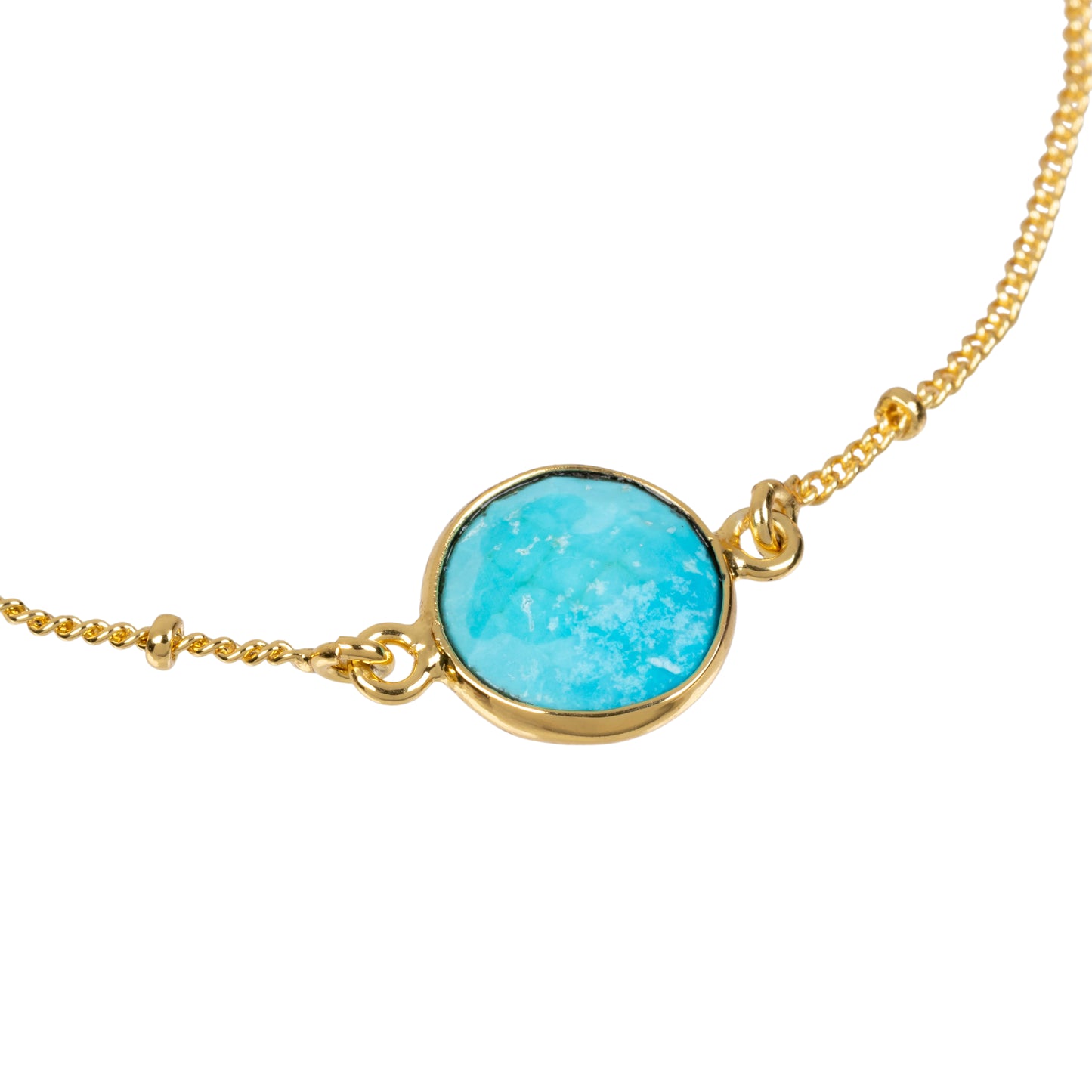 Turquoise Gem Bracelet