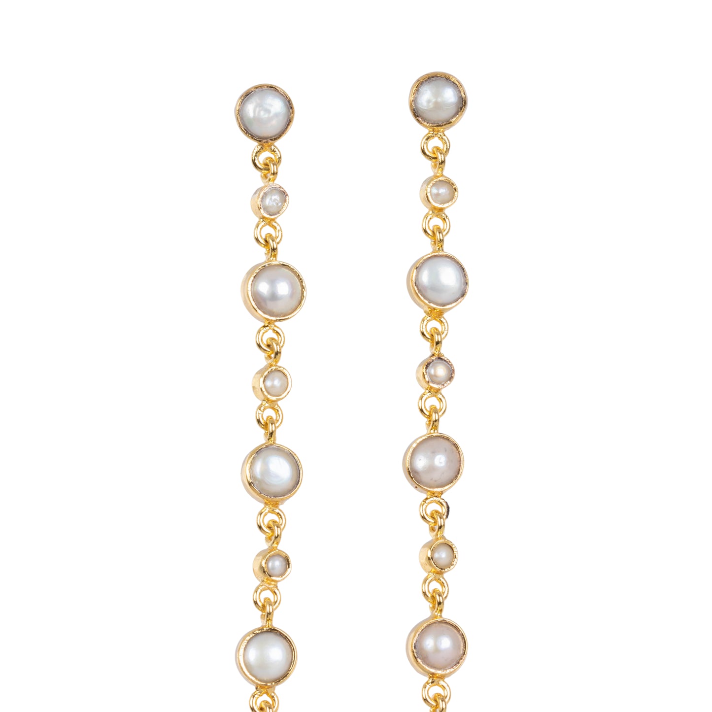 Pearl Chakra Earrings