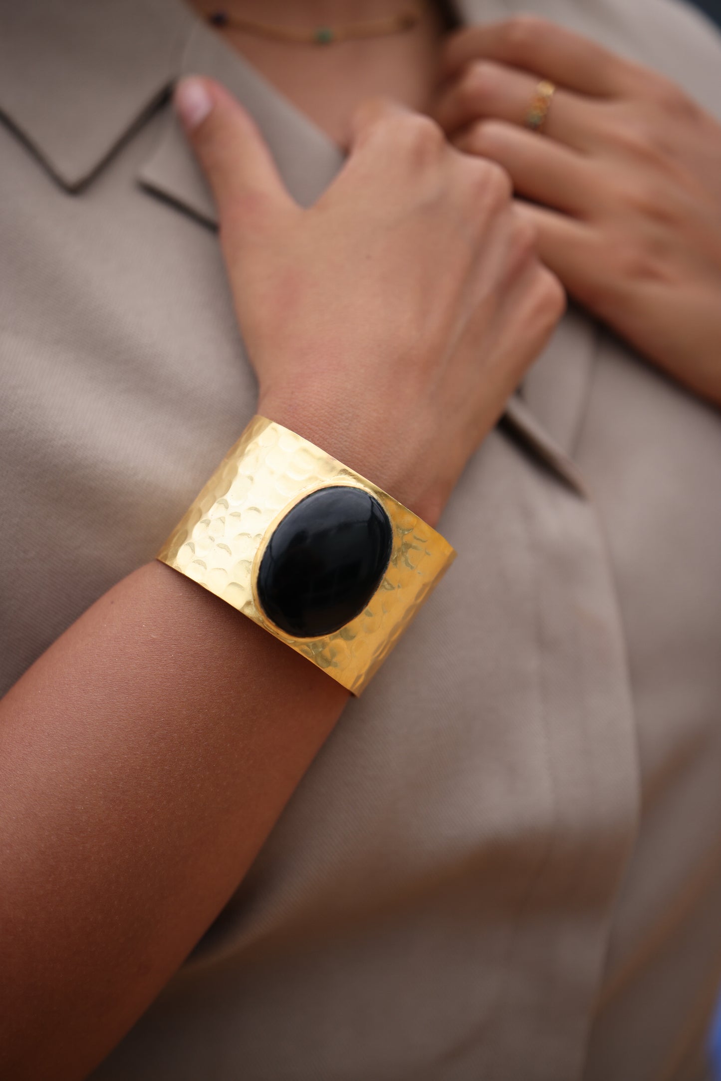 Celestial Brace: Black Tourmaline