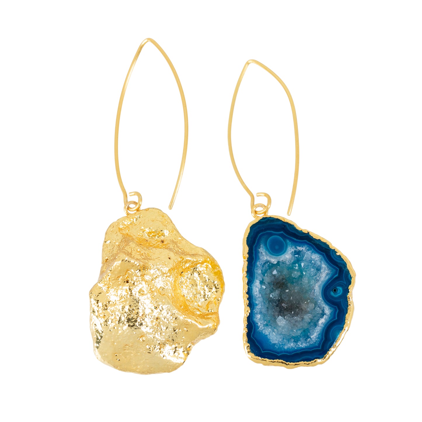 Sculpted Drops - Blue