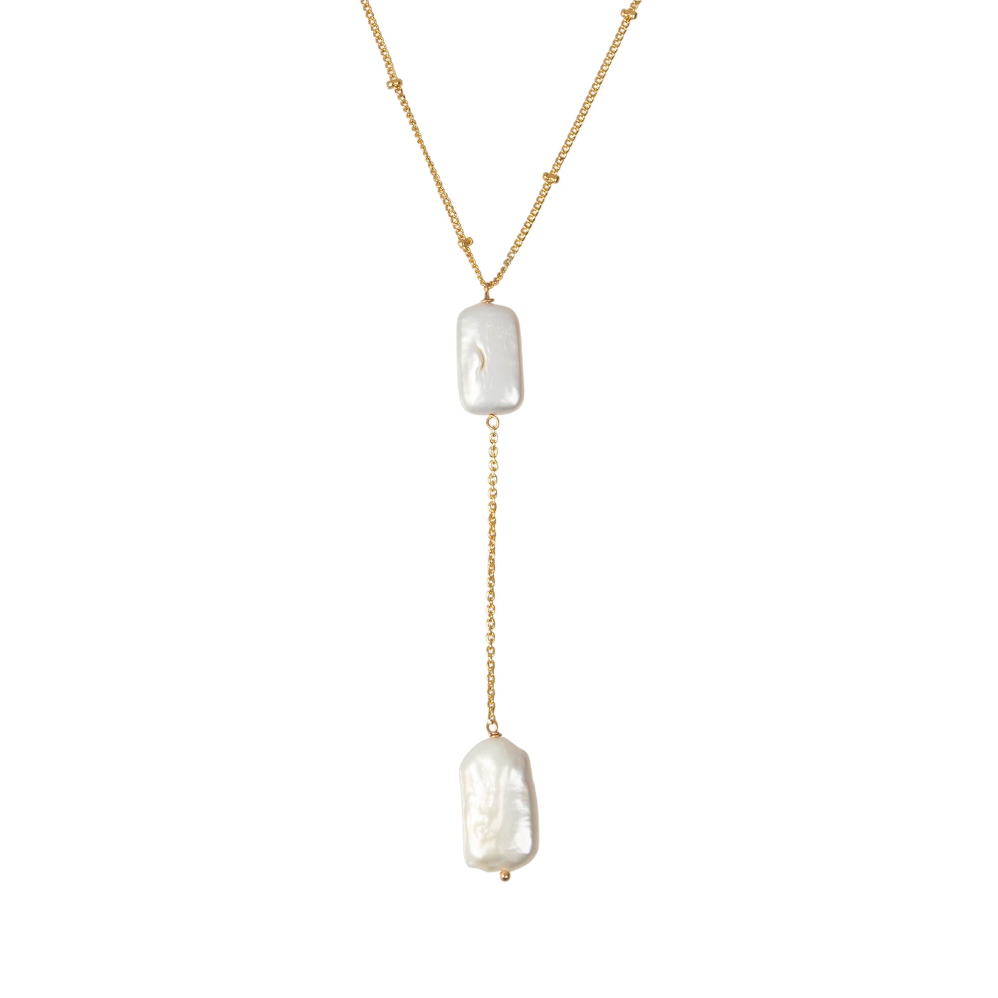 Duo-Pearl Necklace