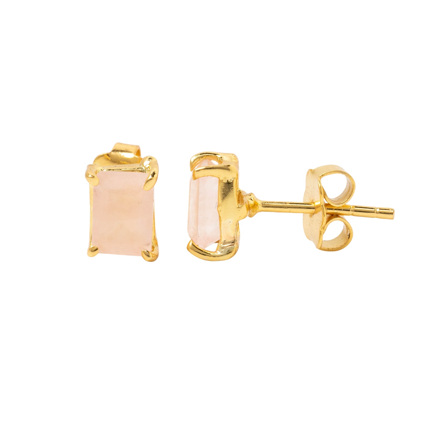Windsor Rose Quartz Earrings