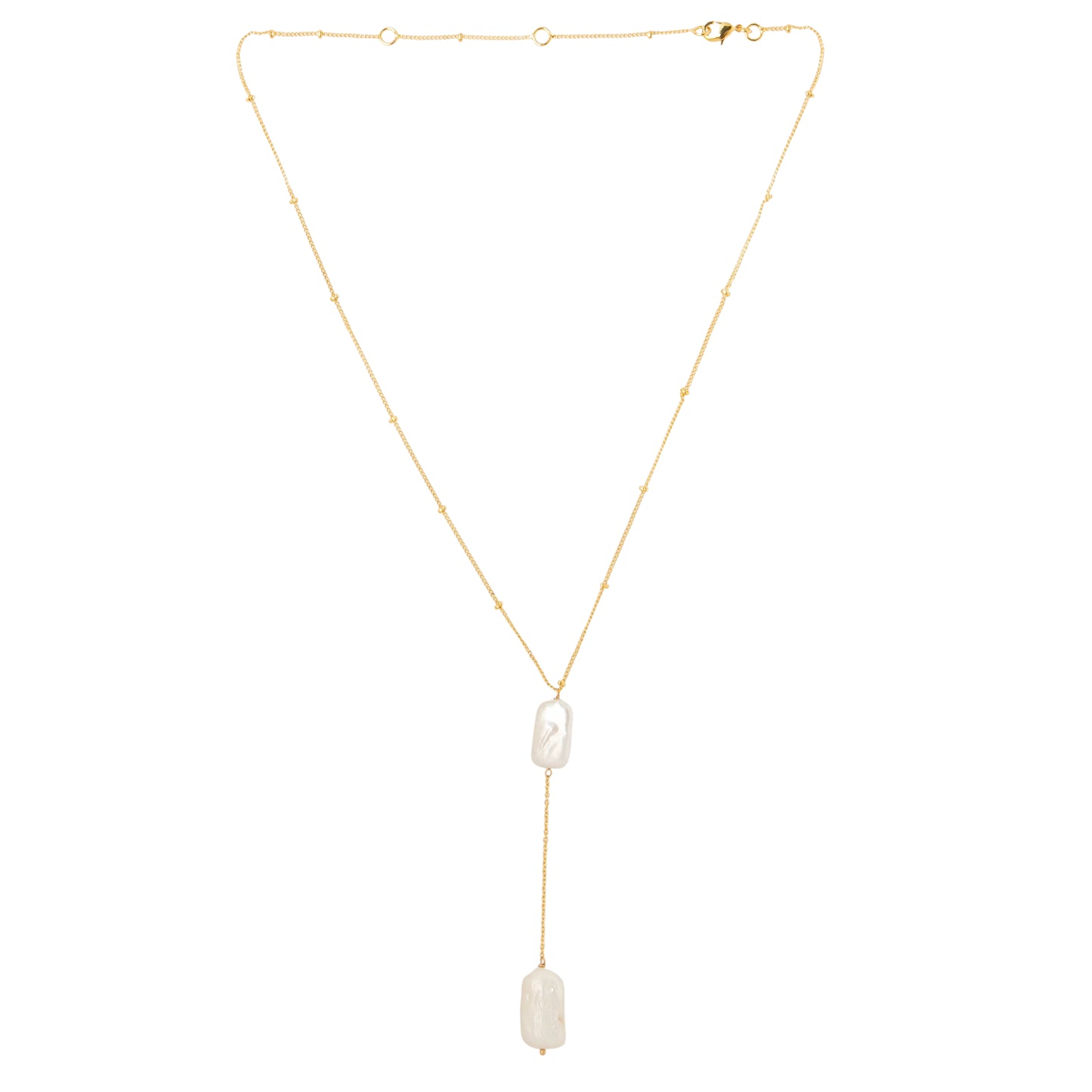 Duo-Pearl Necklace