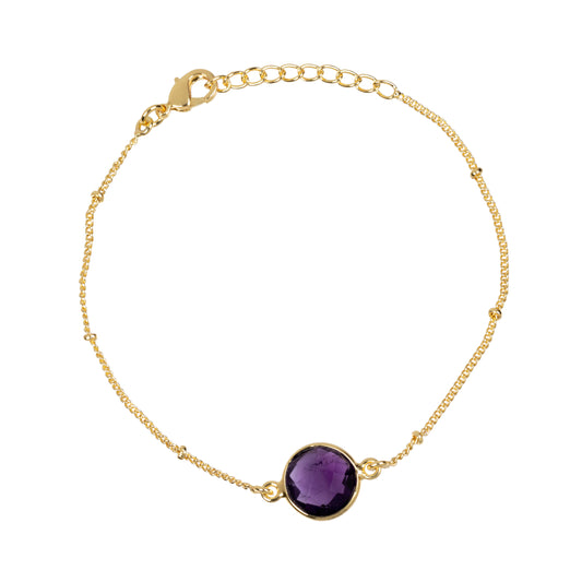 Amethyst Gem bracelet