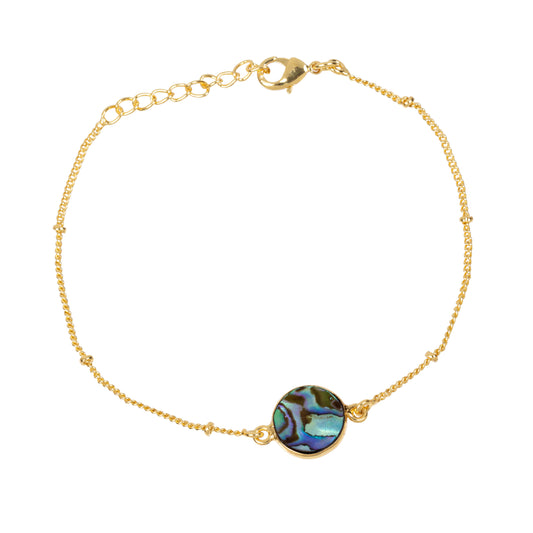 Abalone Gem Bracelet