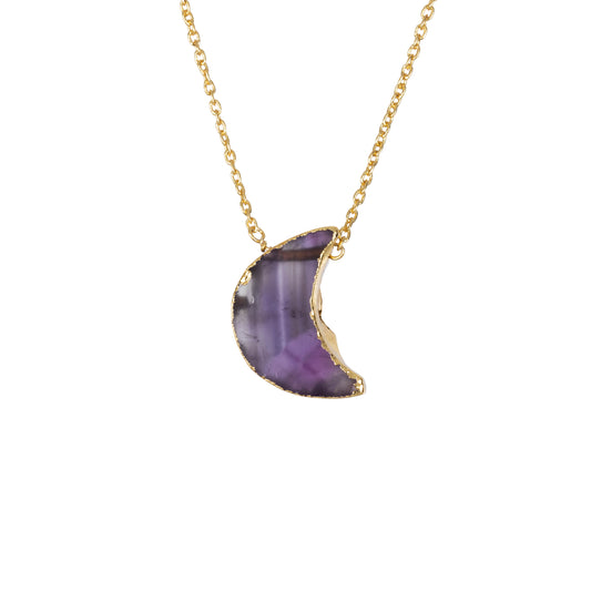 Luna Pendant: Amethyst