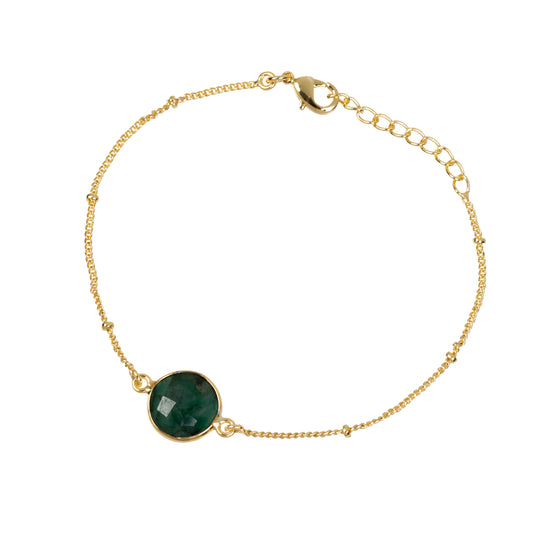 Emerald Gem Bracelet