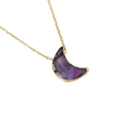 Luna Pendant: Amethyst