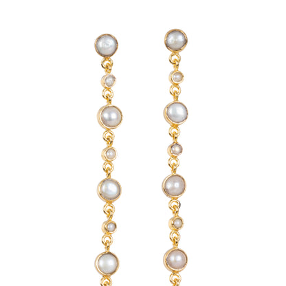 Pearl Chakra Earrings