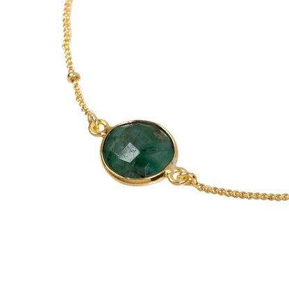 Emerald Gem Bracelet
