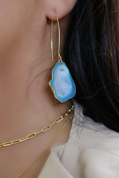 Sculpted Drops - Sea Green