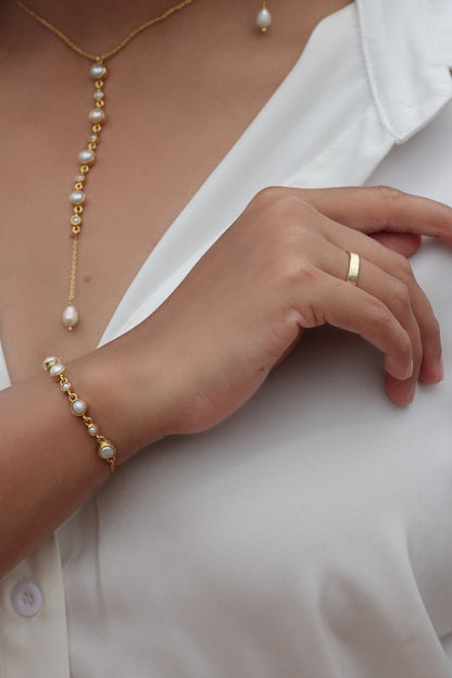 Pearl Chakra Earrings