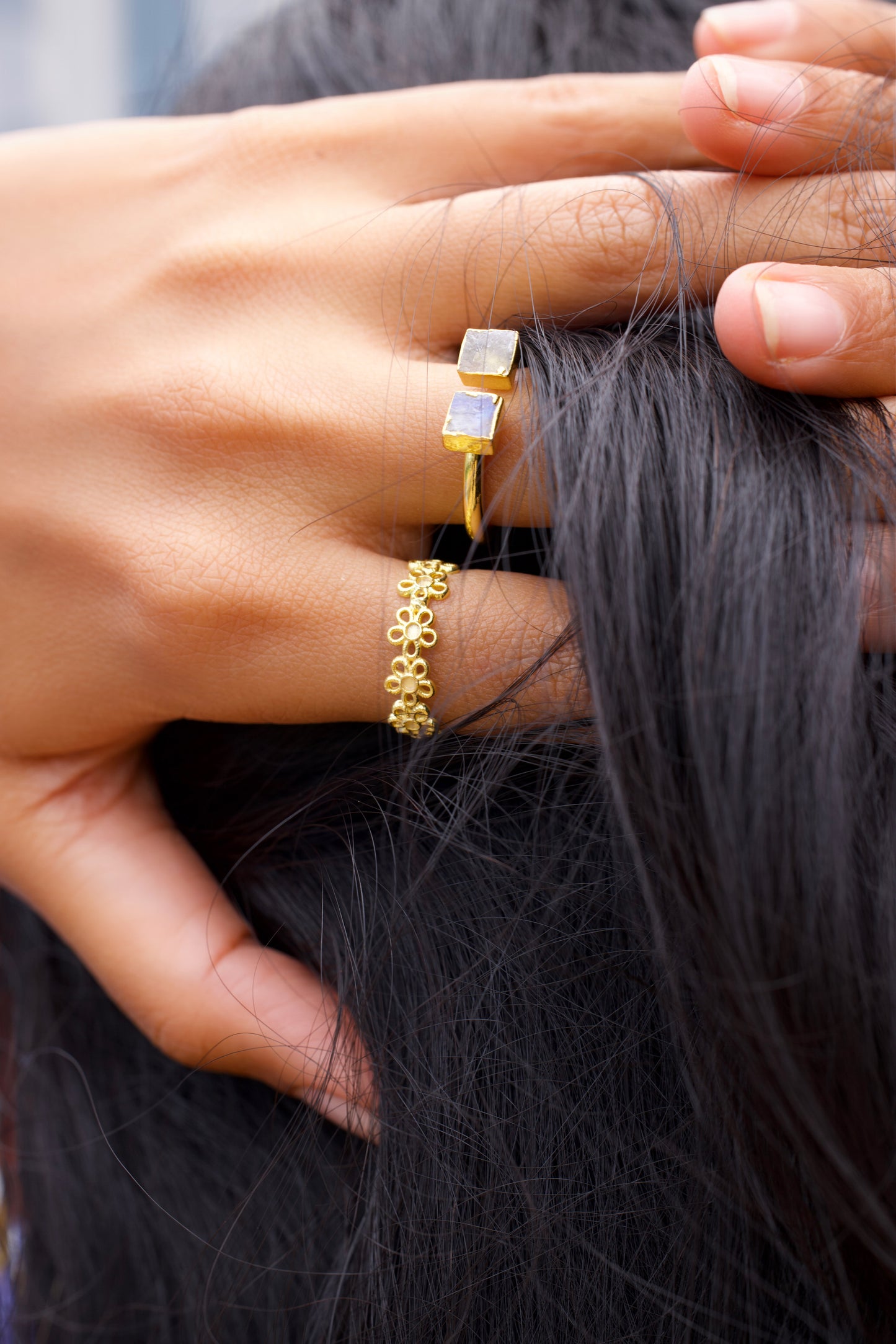 Dreamy-Duo Ring