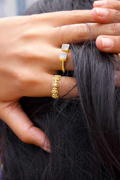 Dreamy-Duo Ring