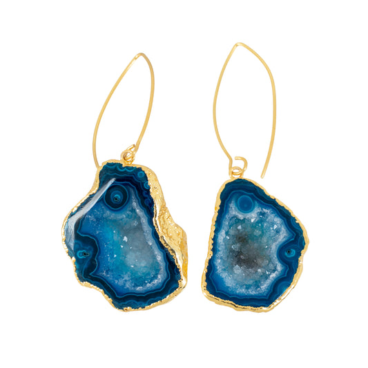 Sculpted Drops - Blue