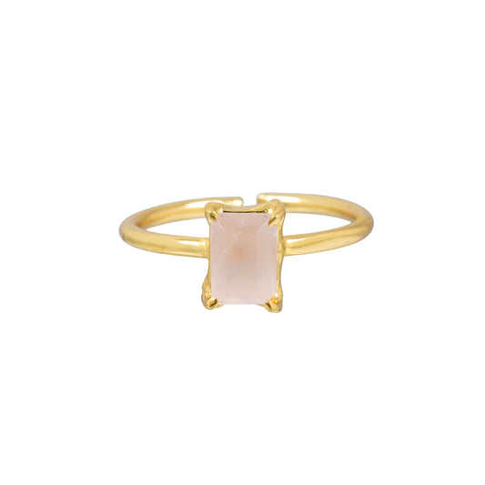 Windor Rose quartz Ring