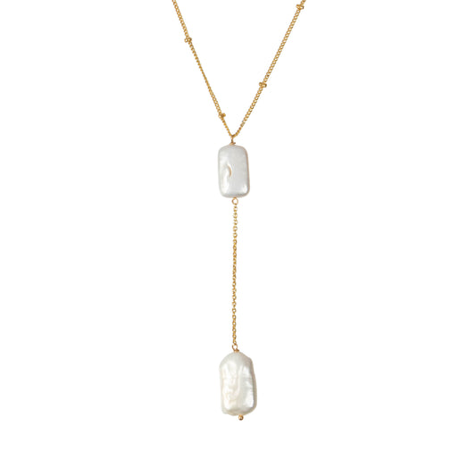 Duo-Pearl Necklace