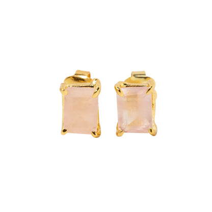 Windsor Rose Quartz Earrings
