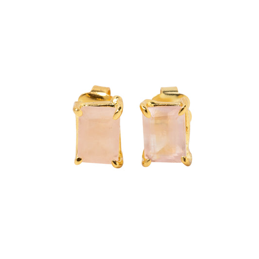 Windsor Rose Quartz Earrings
