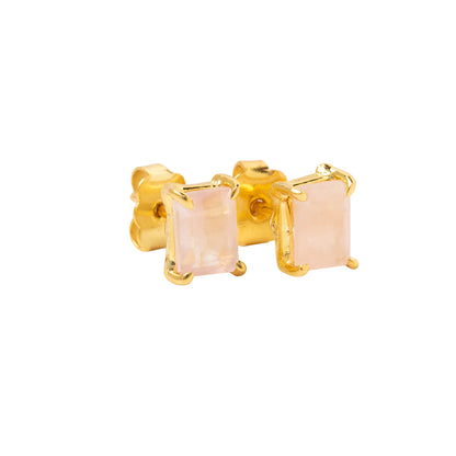 Windsor Rose Quartz Earrings