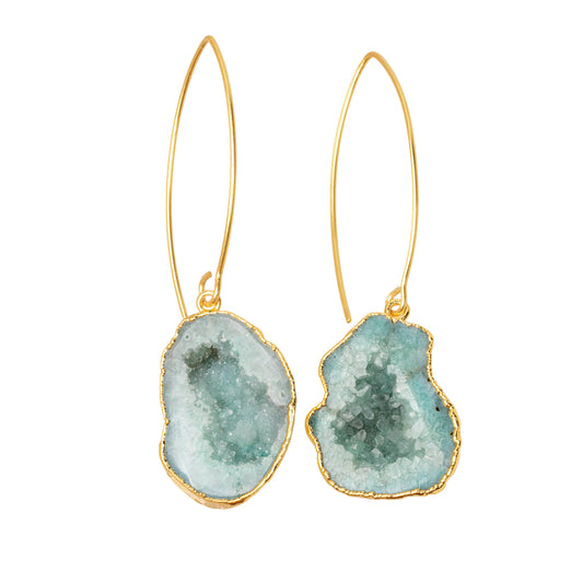 Sculpted Drops - Sea Green