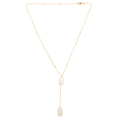 Duo-Pearl Necklace